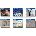 60*60 decorative chain link fence, chain link fence weight